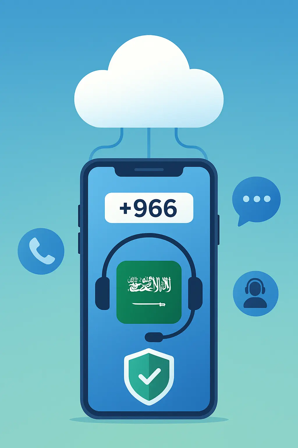رقم سعودي افتراضي الحل الذكي للتواصل